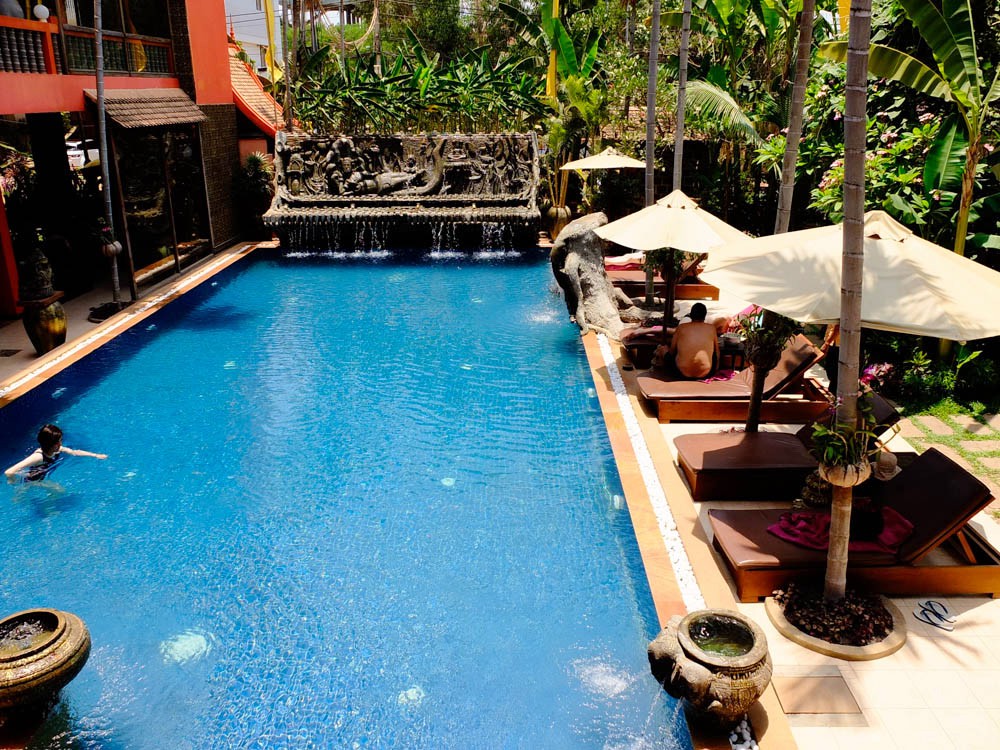 Pool at Golden Temple Hotel