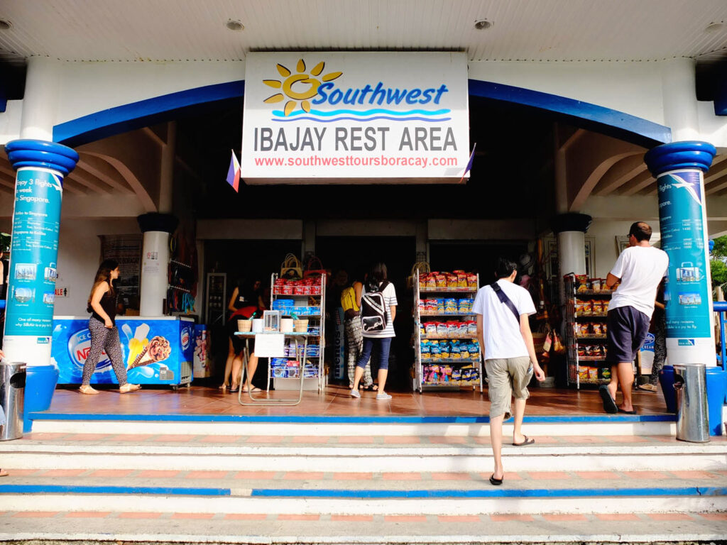 Ibajay Rest Area on the way to Boracay