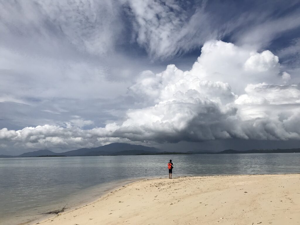 Dramatic clouds in Palawan