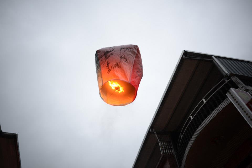 Sky Lantern in Shifen