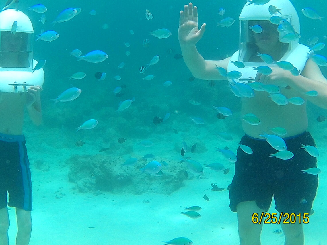 Helmet Diving in Boracay