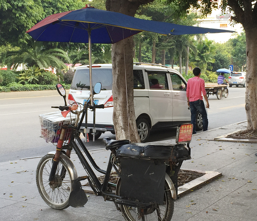 Taxi Biking in Dongguan Humen