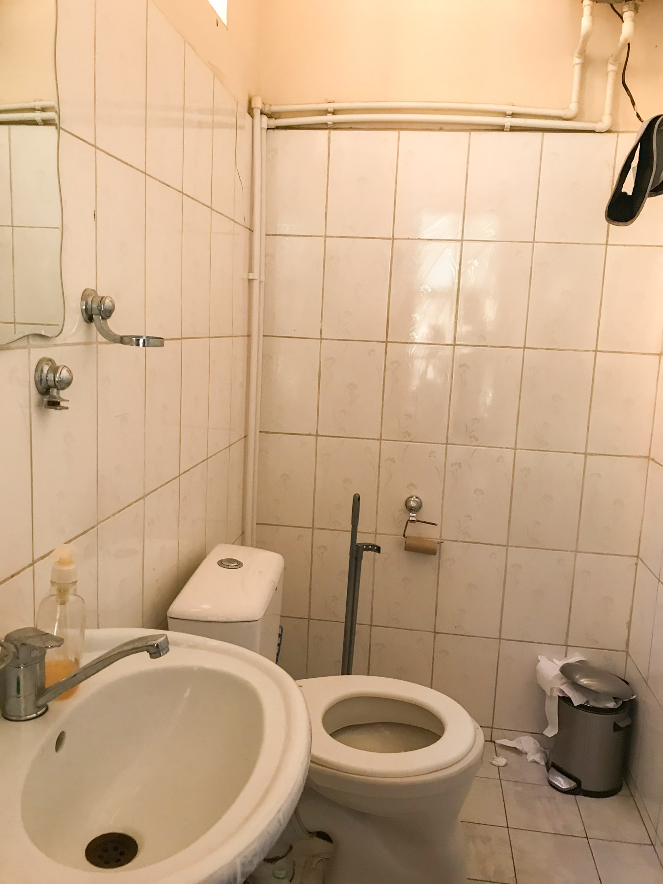 Stuck in the toilet in Uzbekistan