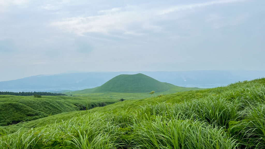 Komezuka – Mount Aso’s perfectly formed mini volcano